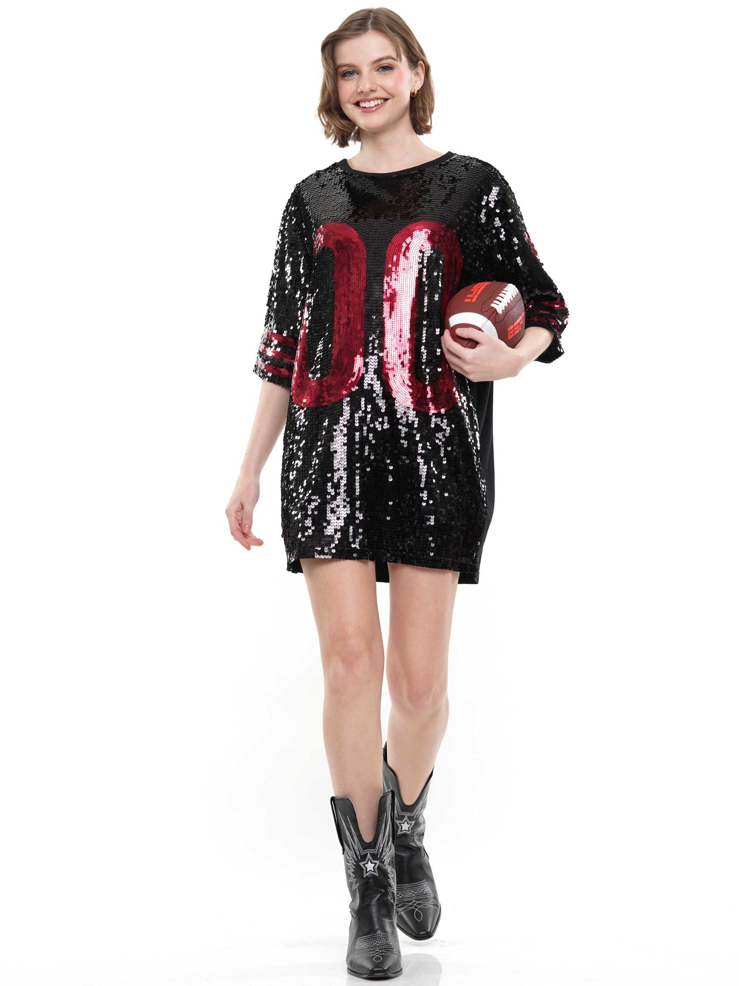 Double Zero Sequin Dress