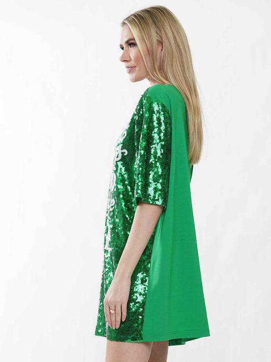 Who needs LUCK when you're this CUTE Sequin Dress