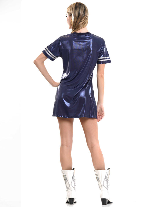 Star Metallic Dress