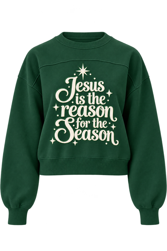 Jesus Is the Reason for the Season Luxe Knit Sweater