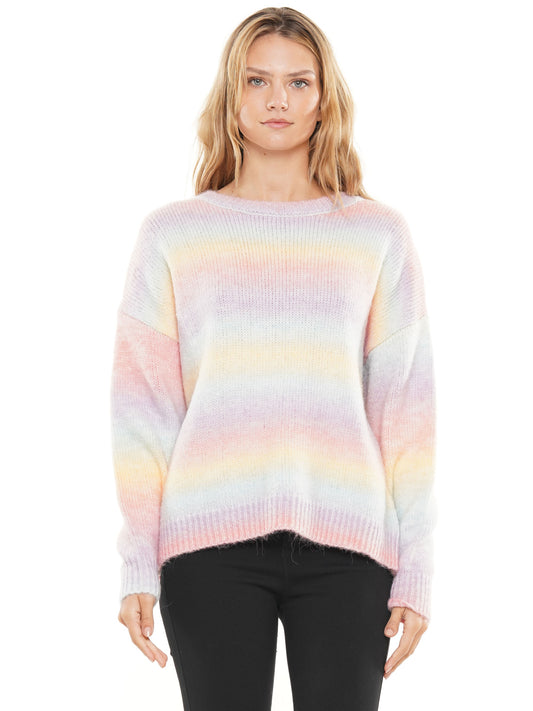Rainbow Knit Sweater