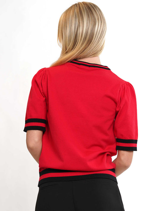 Bulldog Big Logo Short Sleeve Knit
