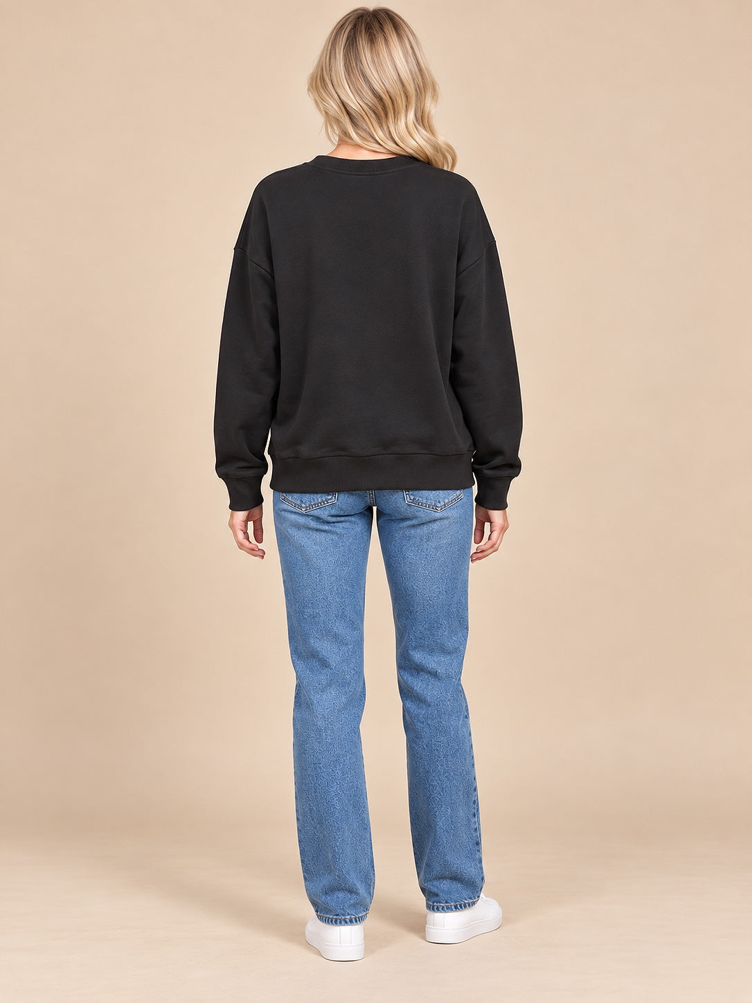 Faith over Fear Rhinestone Crewneck