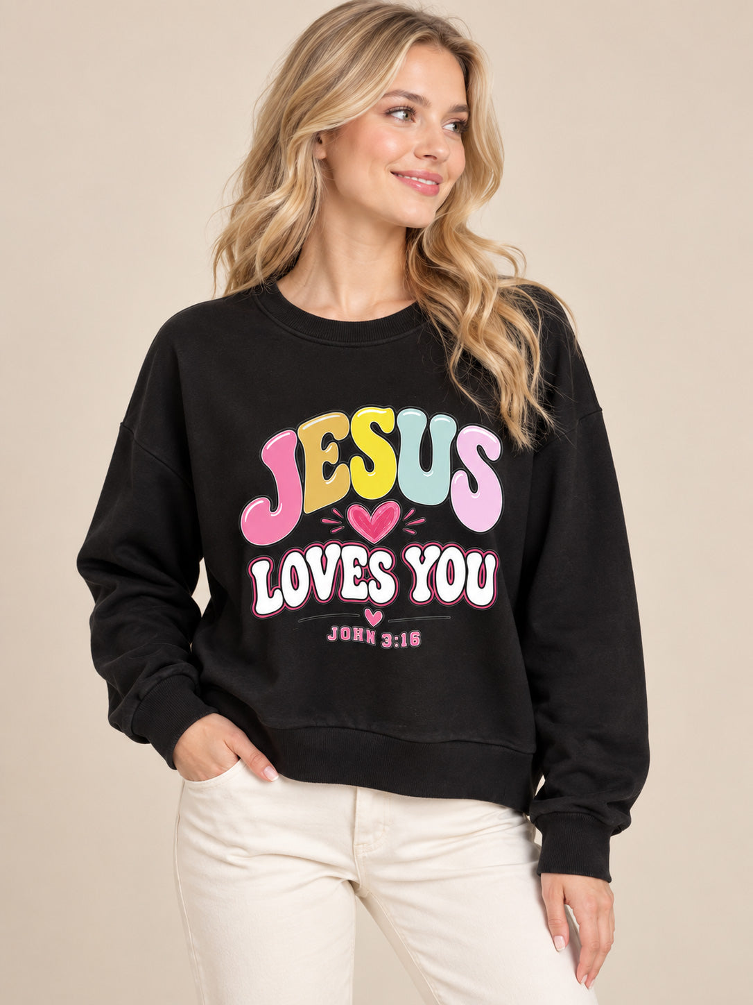 Jesus Loves You Sweatshirt