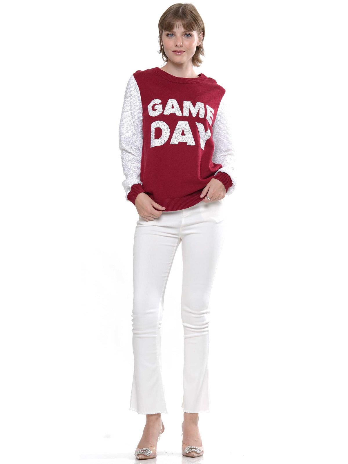 Gameday Sequin Sweater