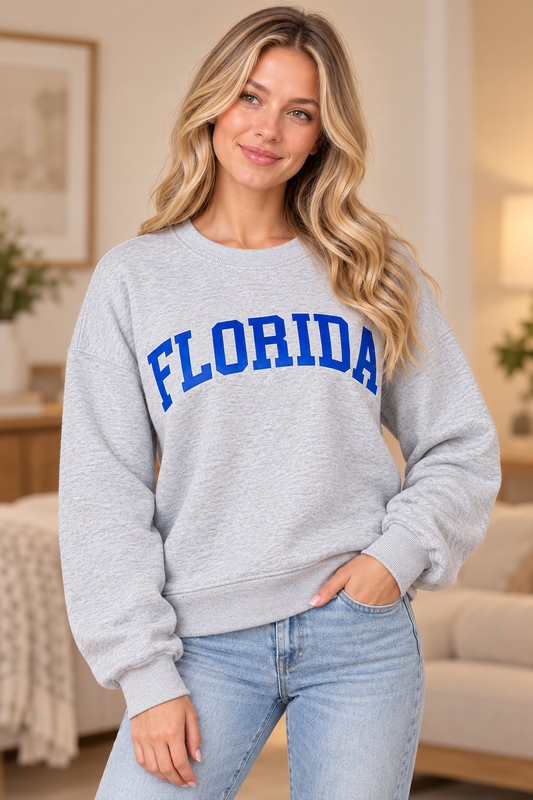FLORIDA Classic Relaxed Crew Sweatshirt