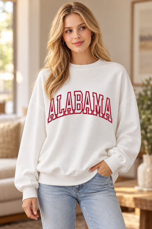 ALABAMA Cozy Crush Terry Sweatshirt
