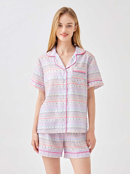 Christmas Print Pajama 2-Piece Set