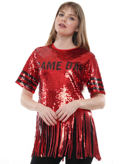 Gameday Fringe Sequin