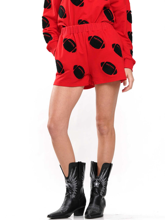 Football Chenille Short