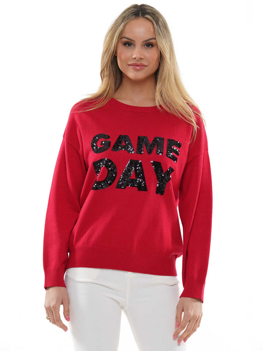 Gameday Sequin Sweater