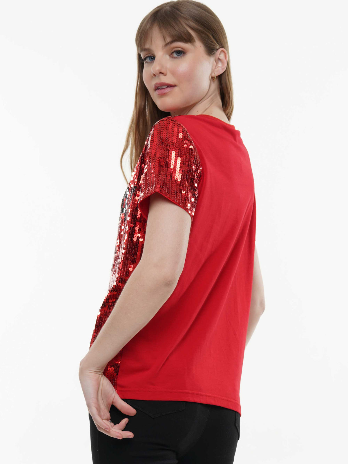 Gameday Vibes Sequin Top