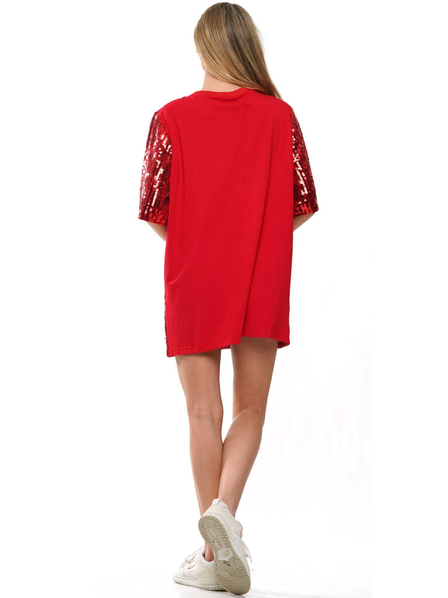 Game day sequin dress
