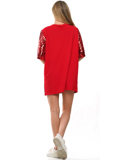 Game day sequin dress