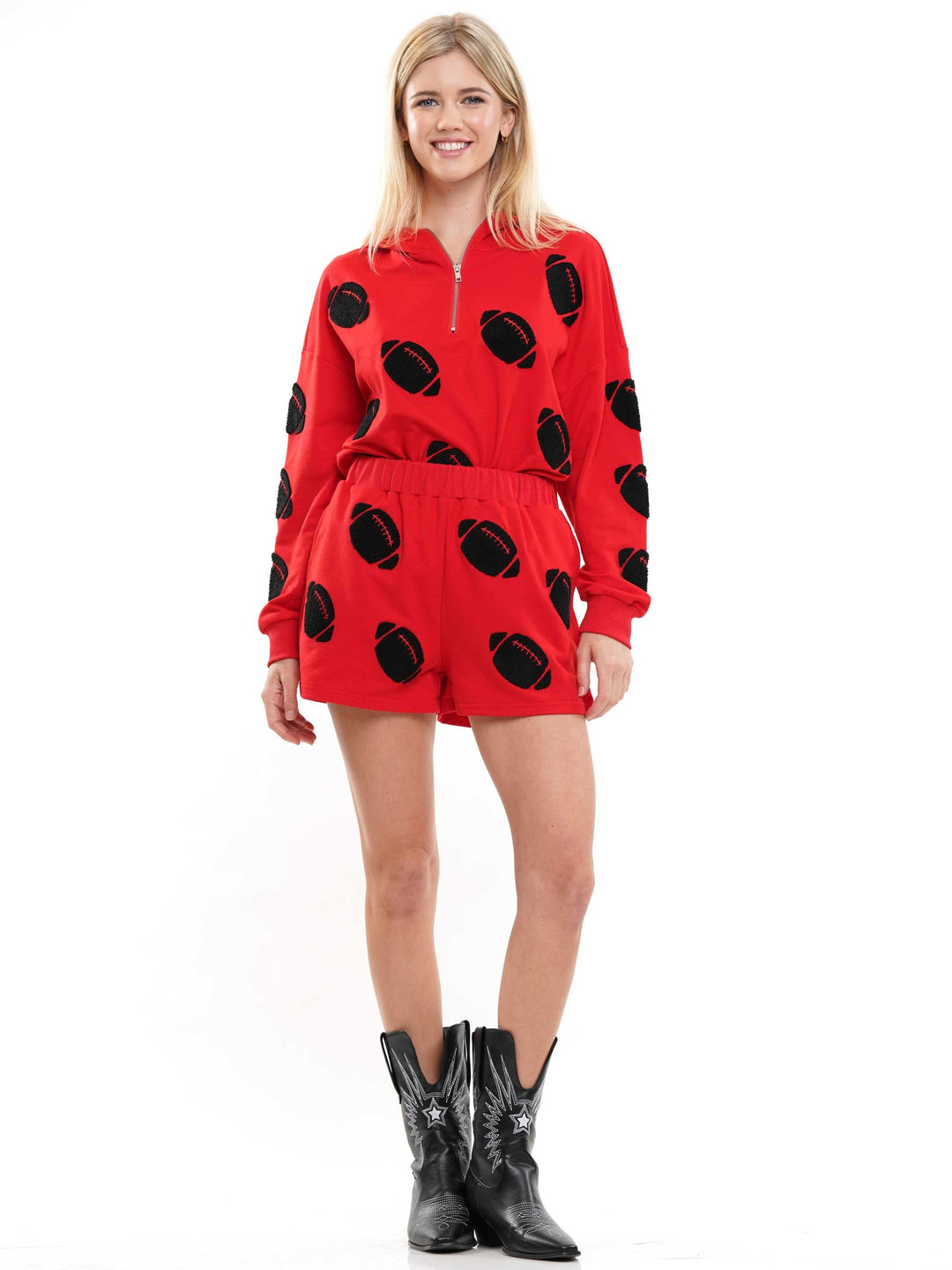 Football Chenille Short