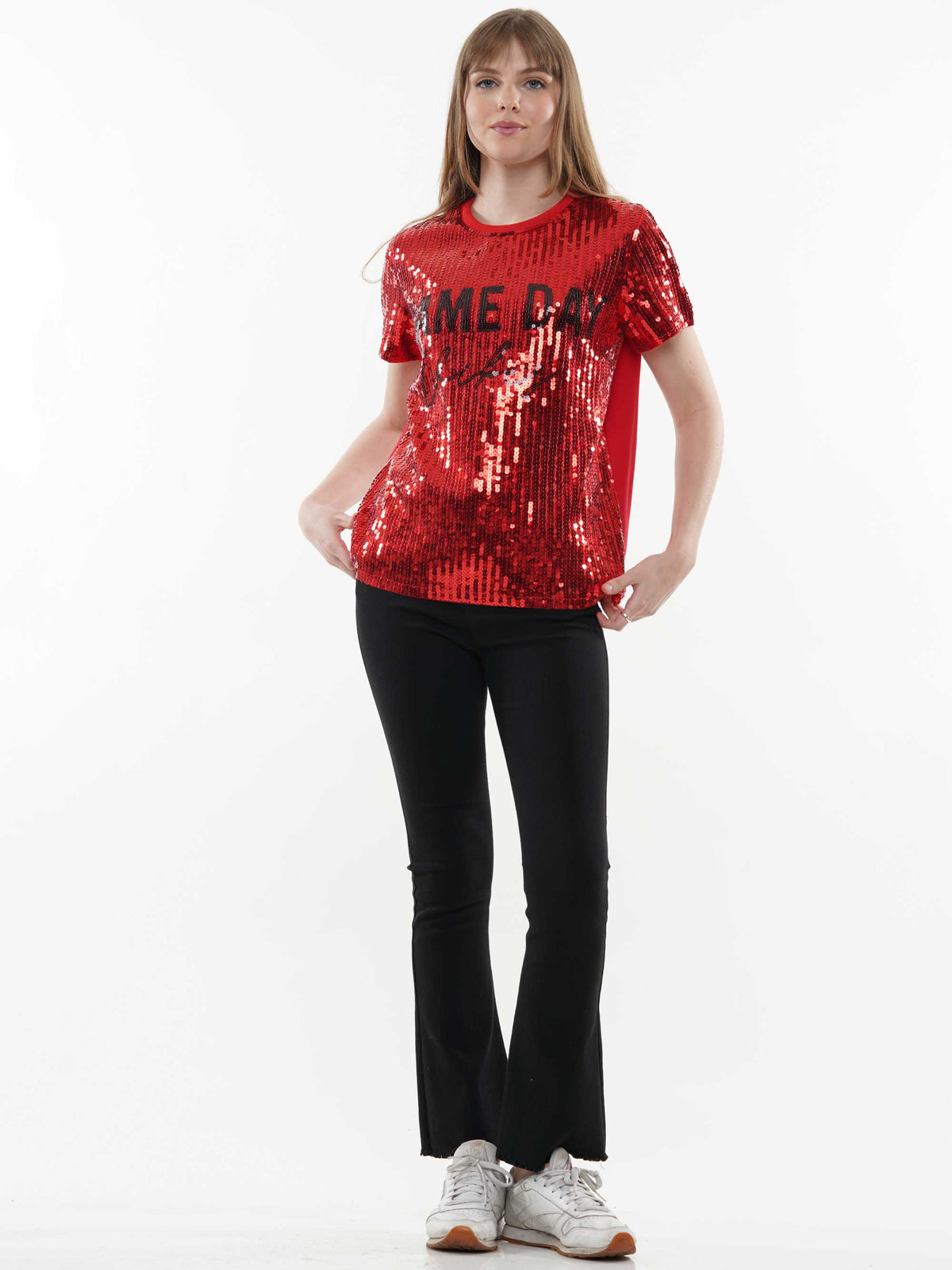 Gameday Vibes Sequin Top