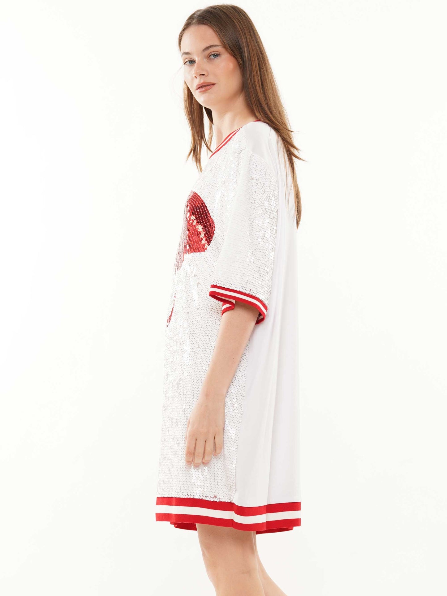 Elephant sequin dress
