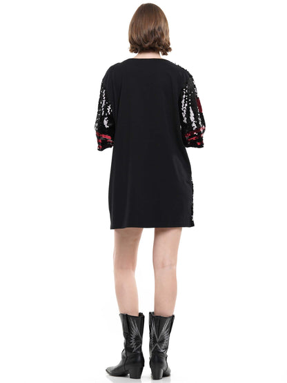 Double zero sequin dress