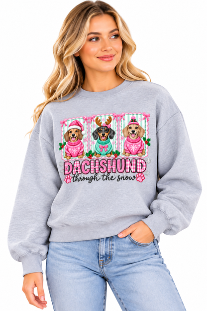 Dachshund Christmas Sweatshirt