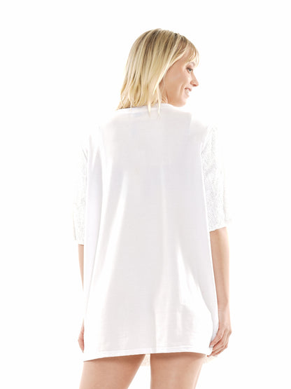 Team Bride sequin t-shirt dress