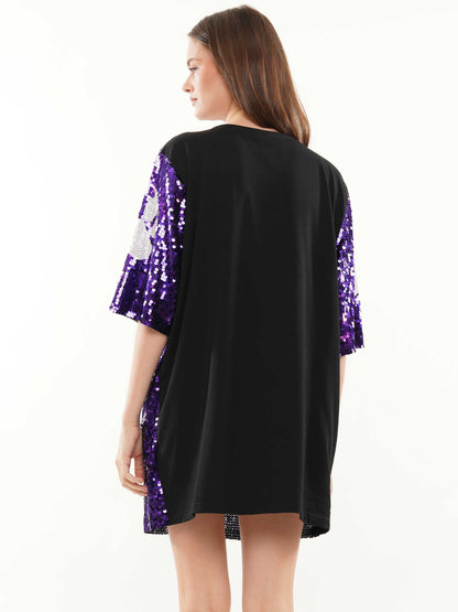 Tiger sequin dress