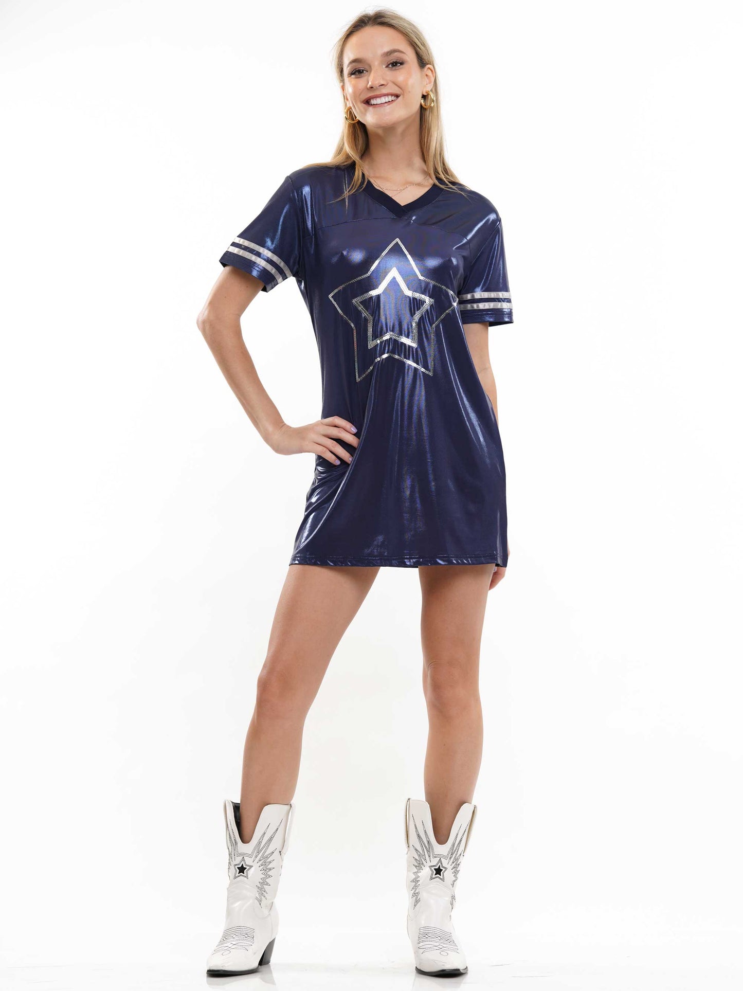 Star Metalic Dress
