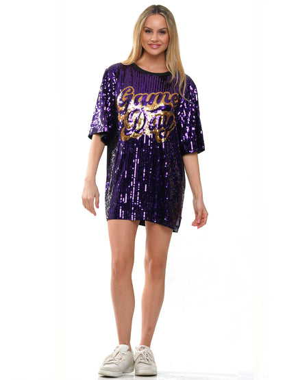 Gameday Sequin Dress