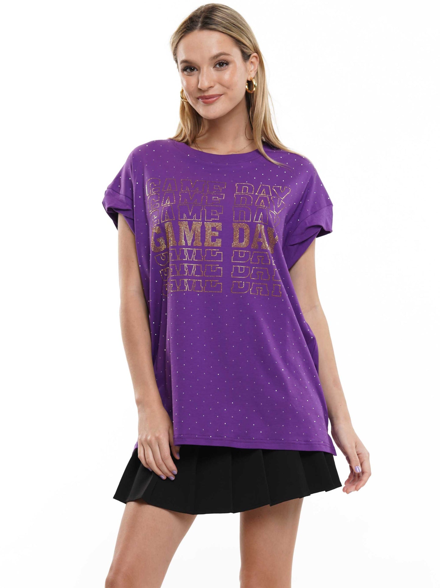 Polka Dot Game Day Top