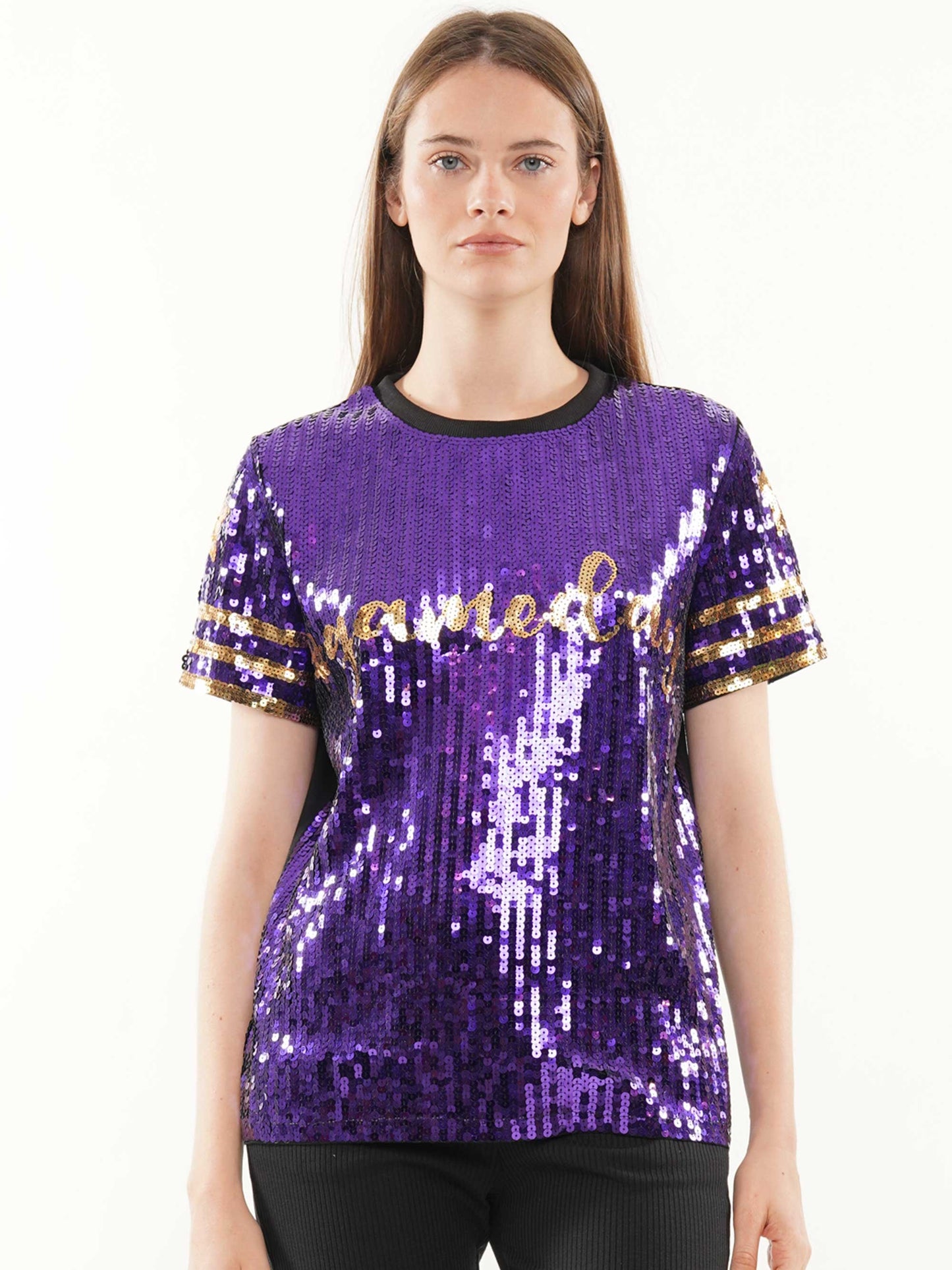 Gameday with star sequin top