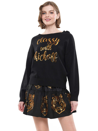 Classy until KICK OFF Sweater