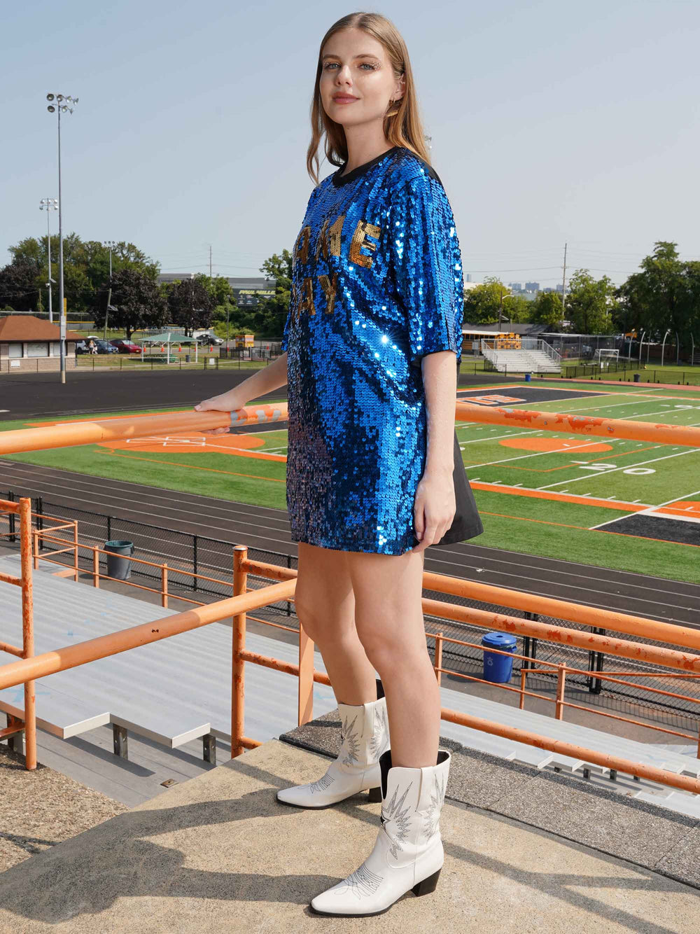 GAME DAY SEQUIN DRESS