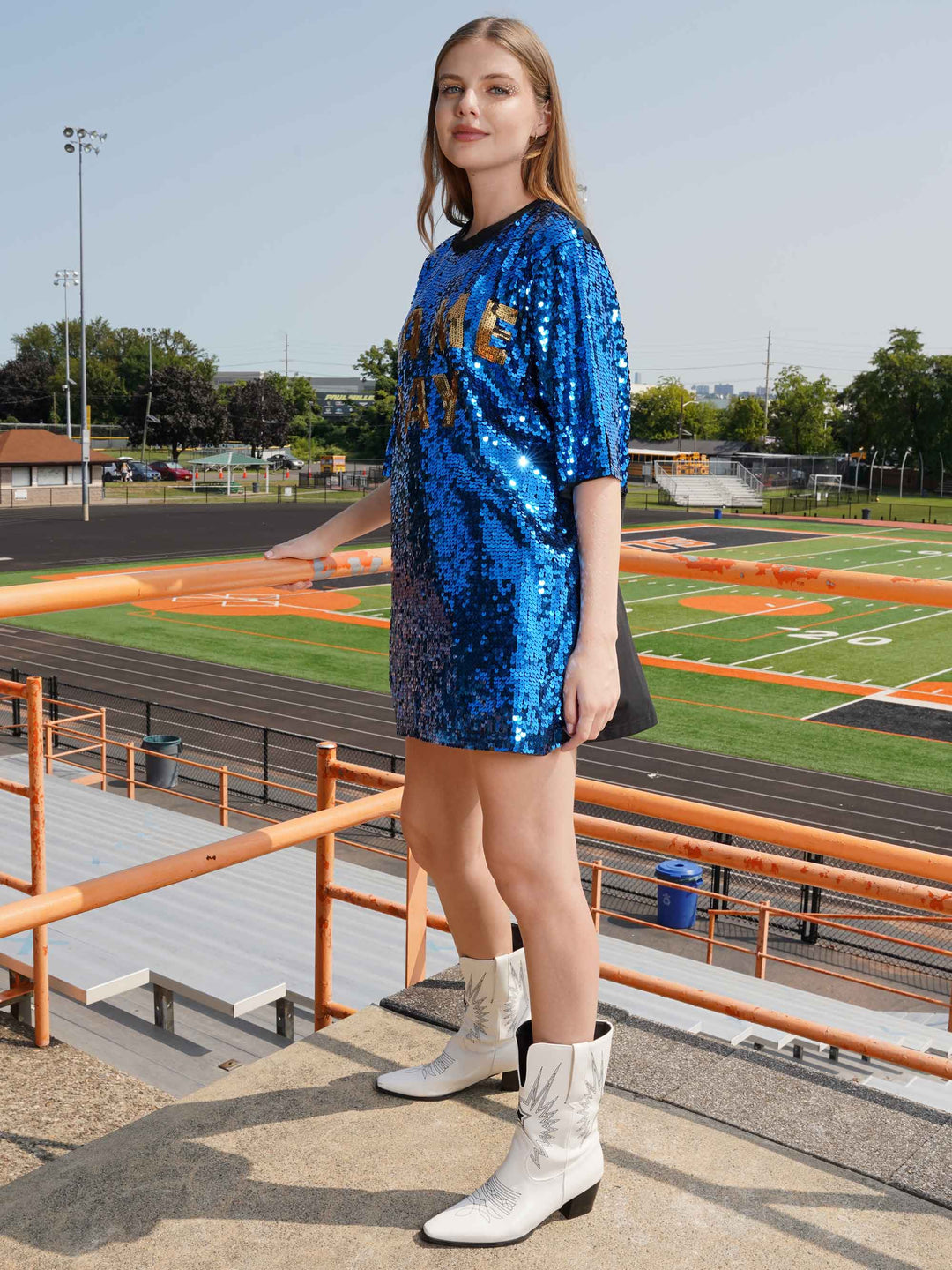 GAME DAY SEQUIN DRESS