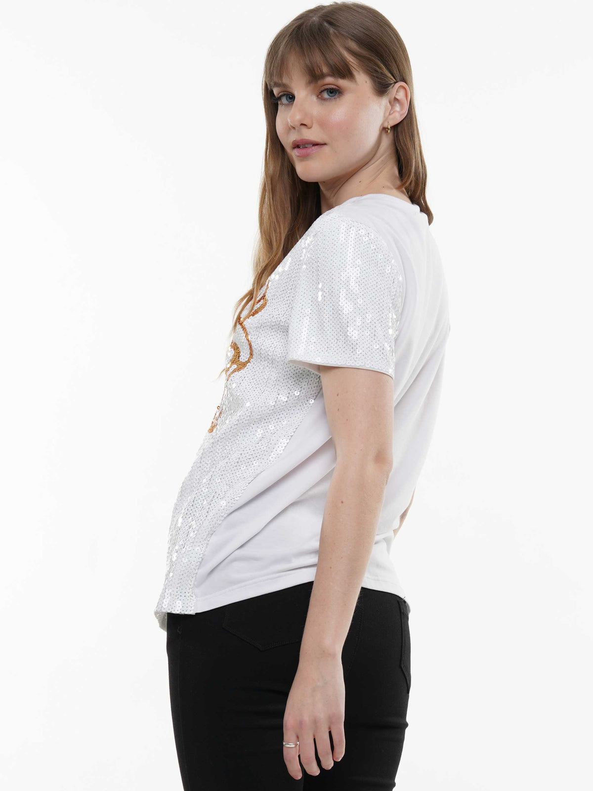 Gameday Sequin Top