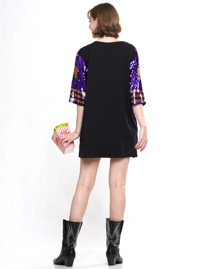 Double zero sequin dress