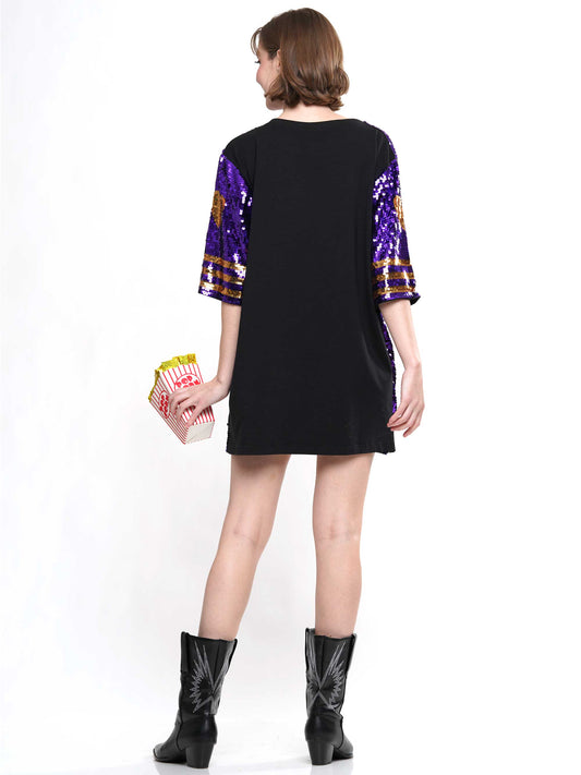 Double zero sequin dress