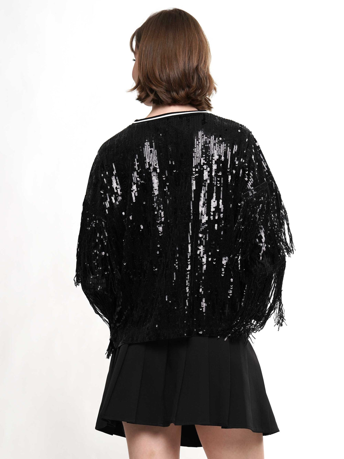 00 Fringe Sleeve Top