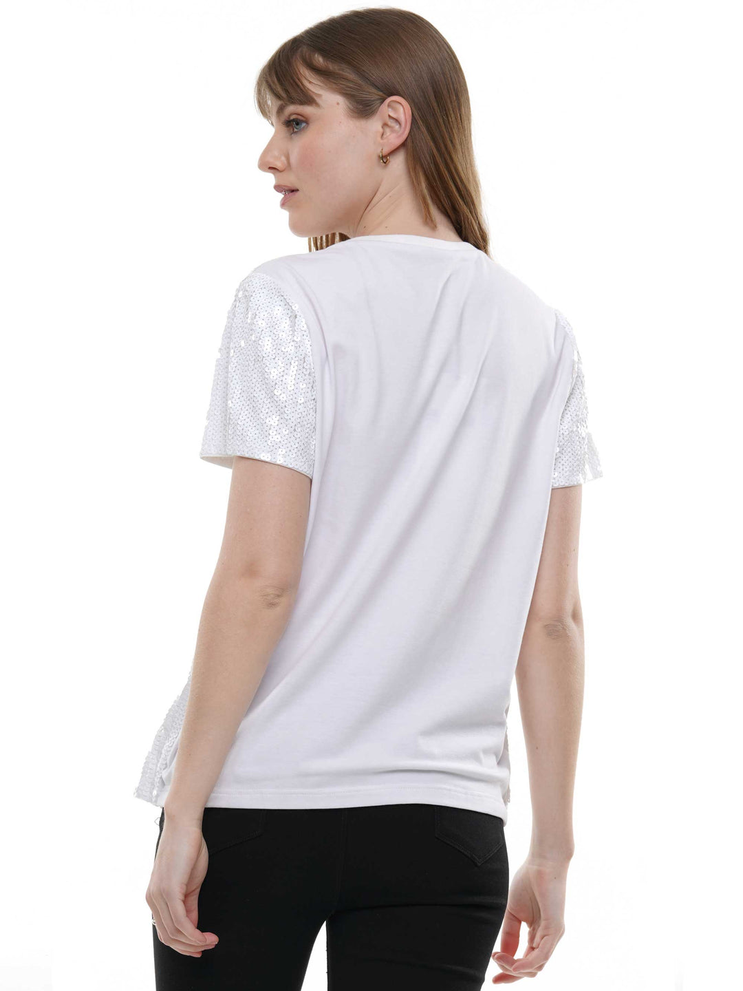 SEQUIN SHIRT WITH SEQUIN FOOTBALL