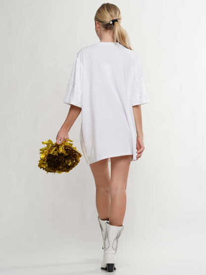 Saints sequin dress