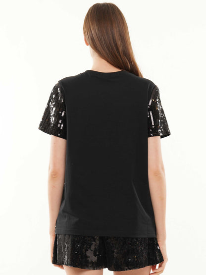 Gameday Vibes Sequin Top