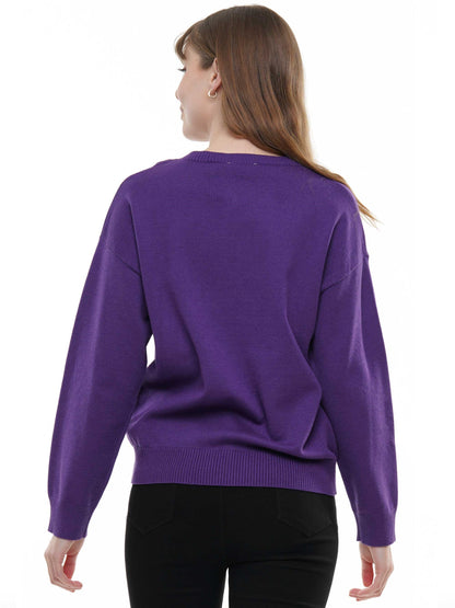 Knit Sweaher with Gameday Sequin