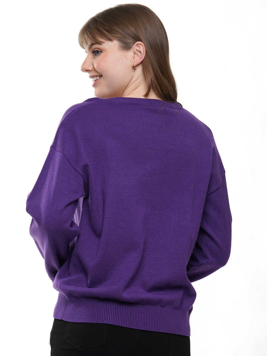 Classy until KICK OFF knit sweater