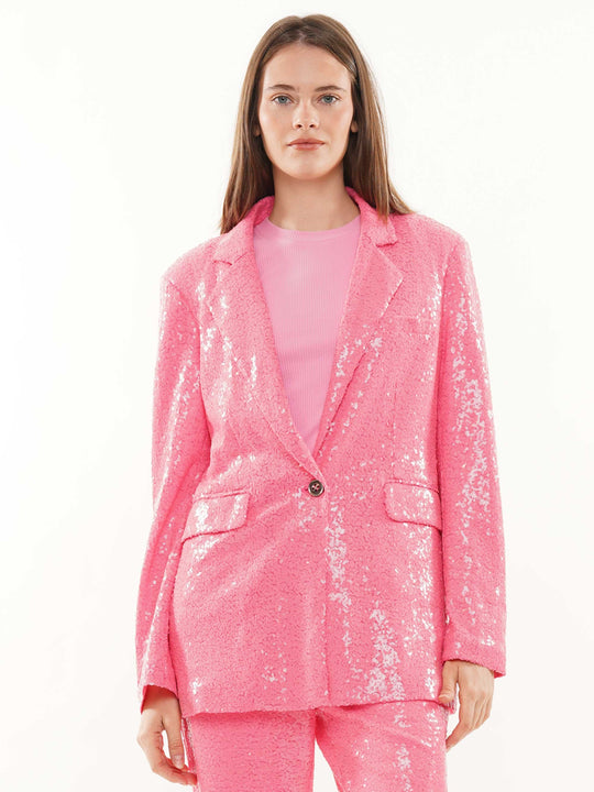 Sparkly sequin blazer