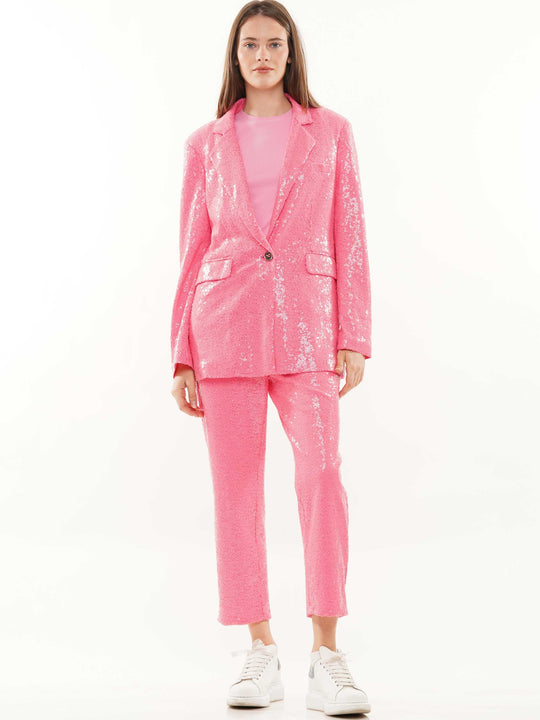 Sparkly sequin blazer