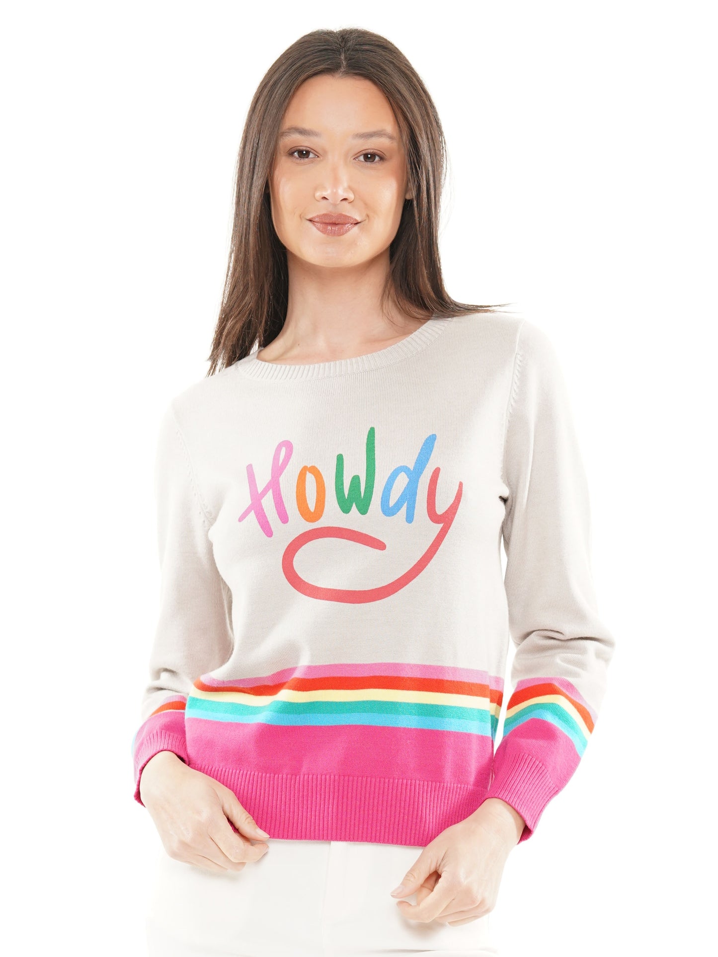 Howdy knit sweater