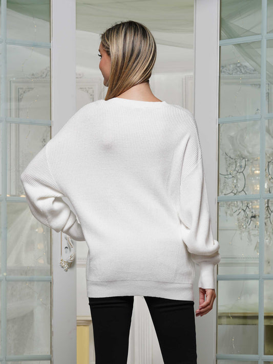 Pink Christmas Era Knit