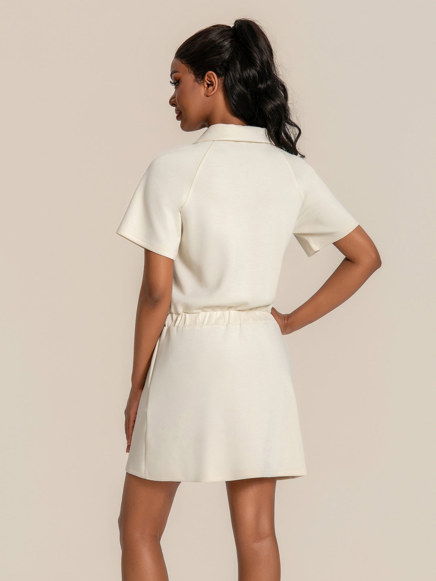 Quarter Zip Dress