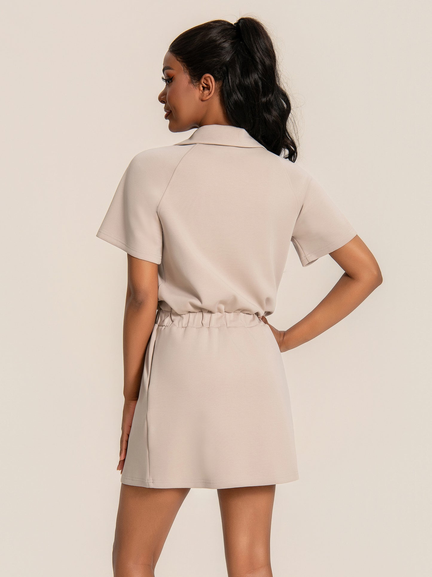 Quarter Zip Dress