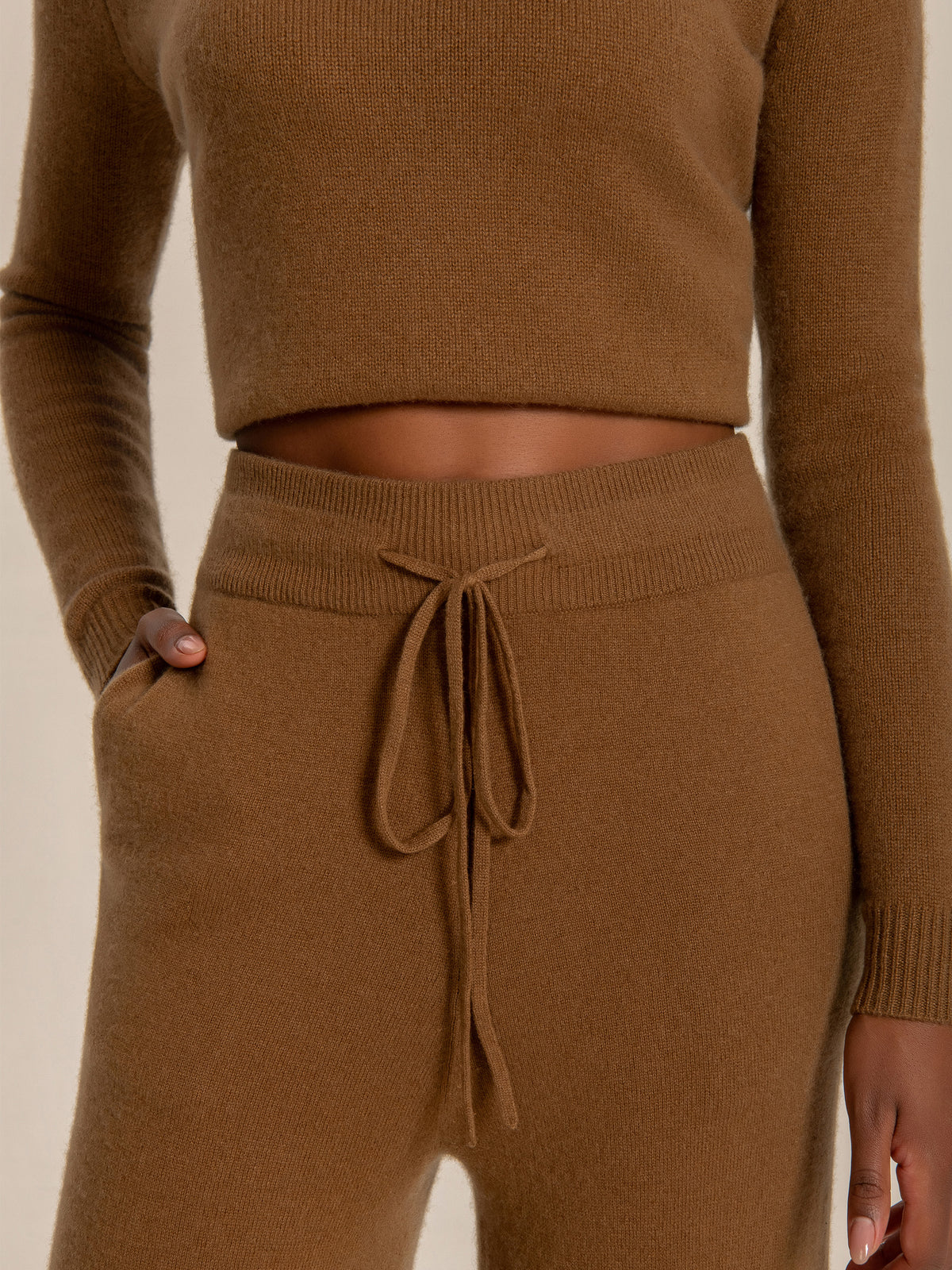 Cashmere Soft Wide-Leg Pants