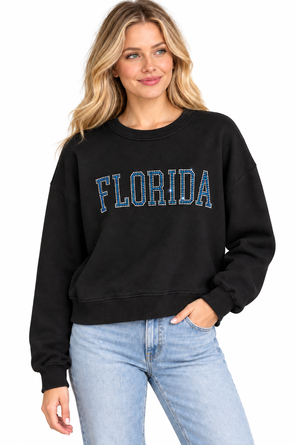 Florida Rhinestone Sweatshirt