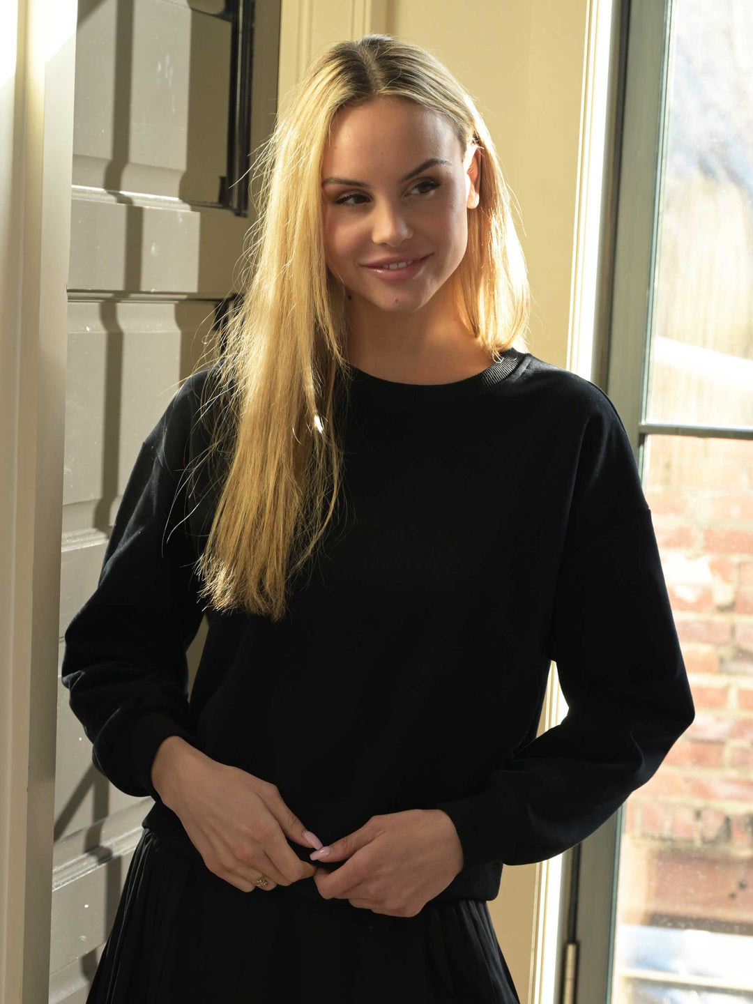 Two Soft Crew Neck Sweatshirt